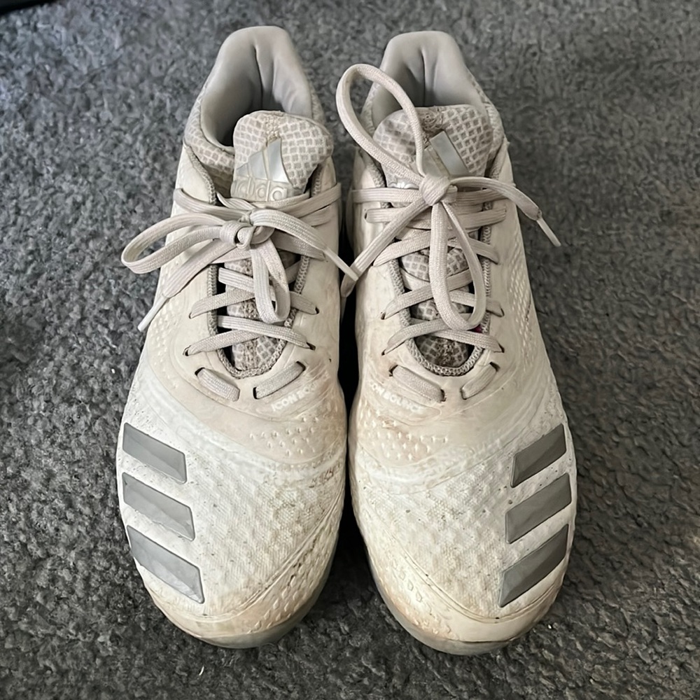 Women’s adidas softball cleats, size 8 1/2 US.